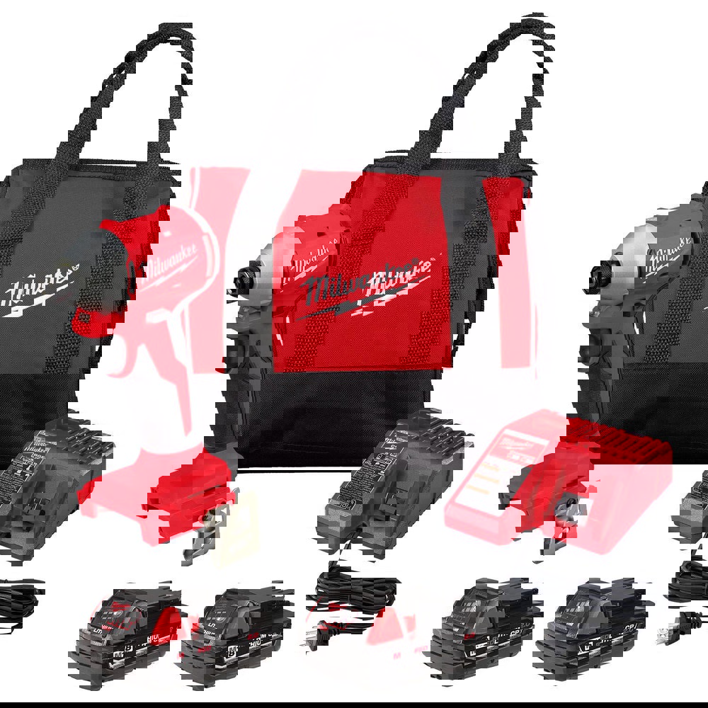 Impact Drivers; Voltage: 18.00 ; Handle Type: Pistol Grip ; Drive Size: 1/4in (Inch); Speed (RPM): 3600 ; Number Of Speeds: Variable Speed ; Torque (In/Lb): 1700.00